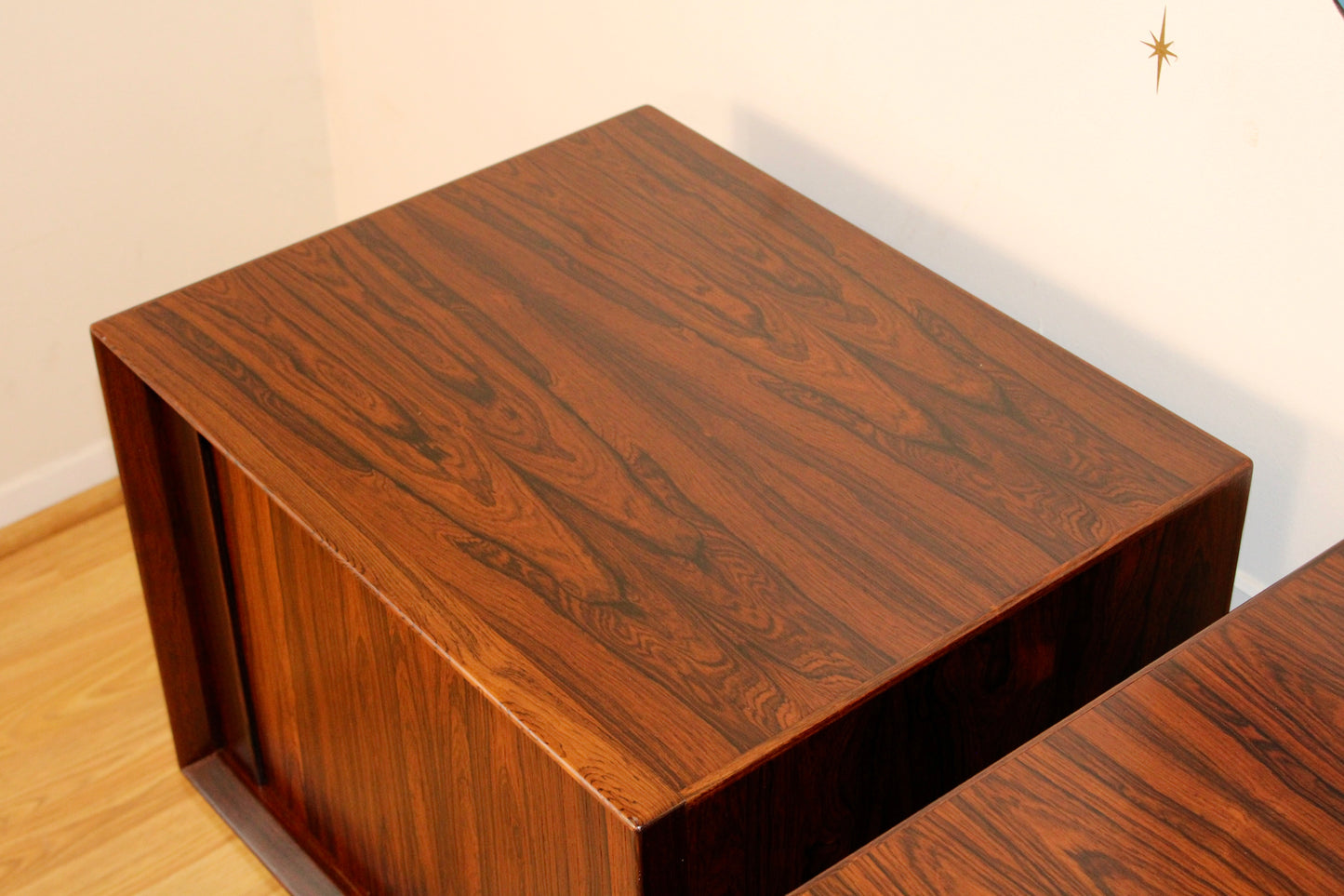 Svend A. Madsen - Pair of Brazilian Rosewood Nightstands