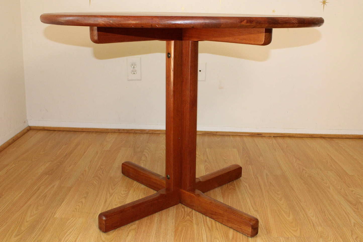 Danish Solid Teak Compact Dining Table