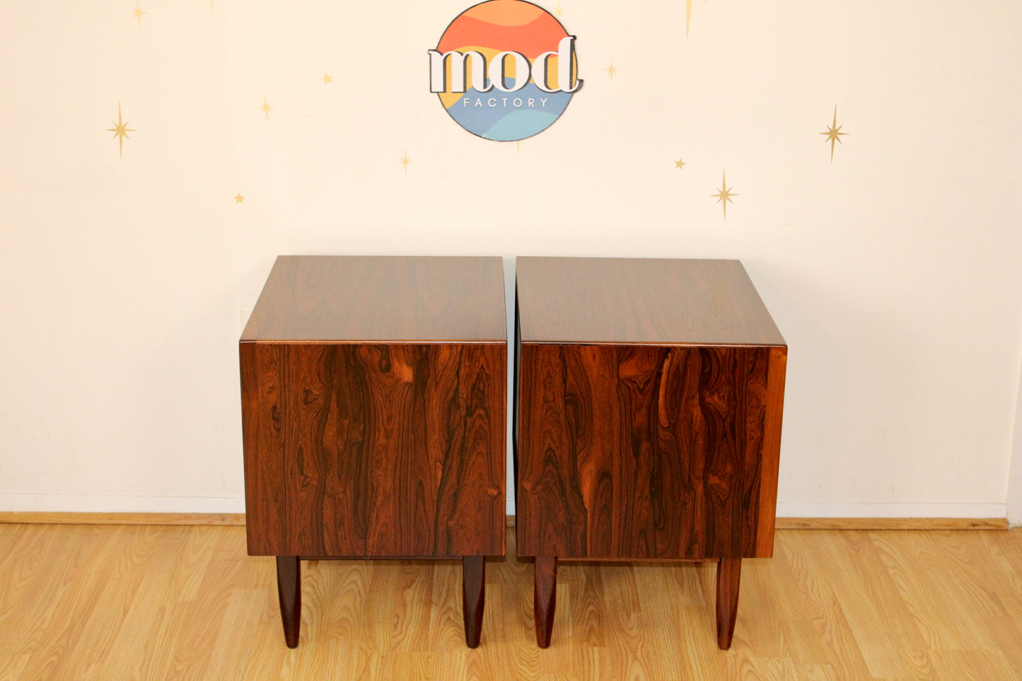 Svend A. Madsen - Pair of Brazilian Rosewood Nightstands