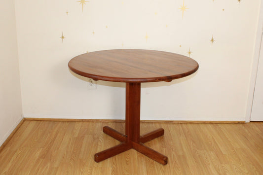 Danish Solid Teak Compact Dining Table