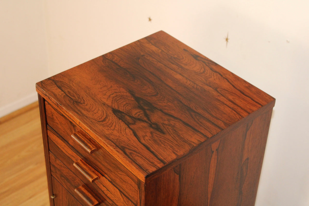 Danish Brazilian Rosewood Valet Chest