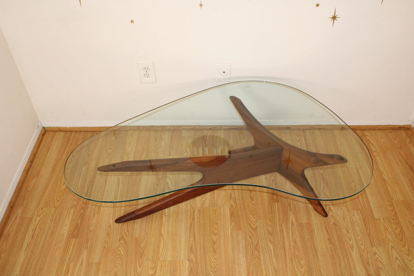 Adrian Pearsall - Boomerang Walnut Coffee Table Model 1465-T