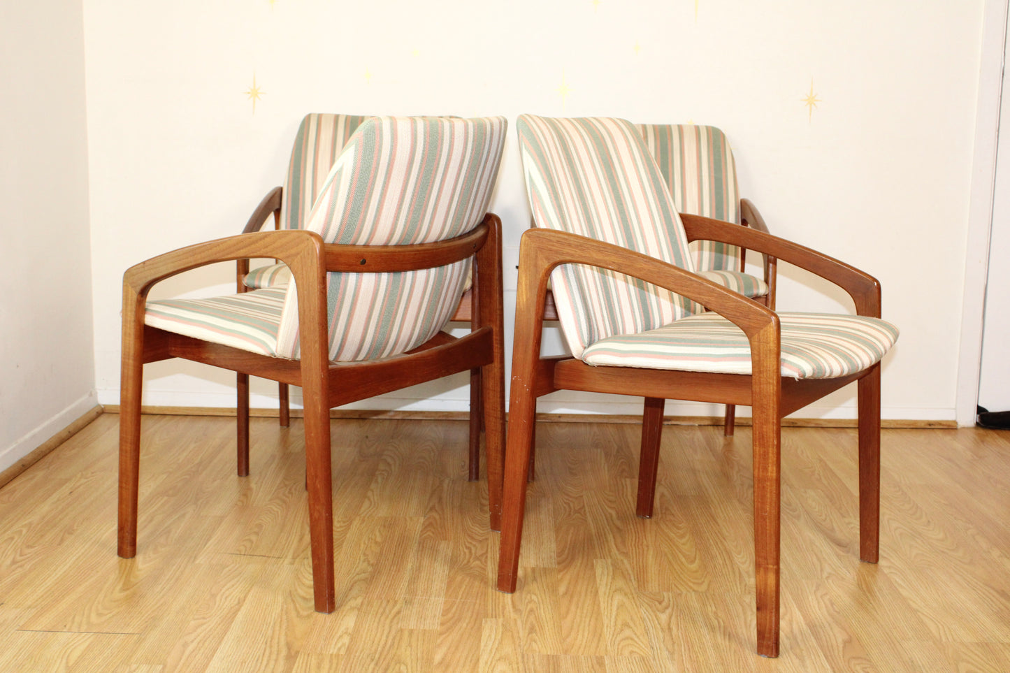 Henning Kjaernulf - Set of 4 Teak Dining Chairs