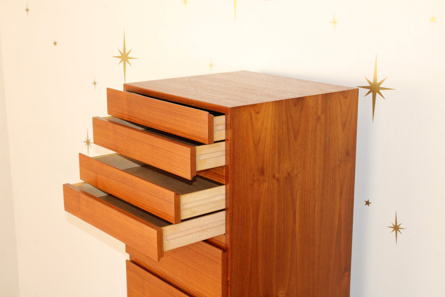 Arne W. Iversen - Danish Teak Compact Chest of Drawers