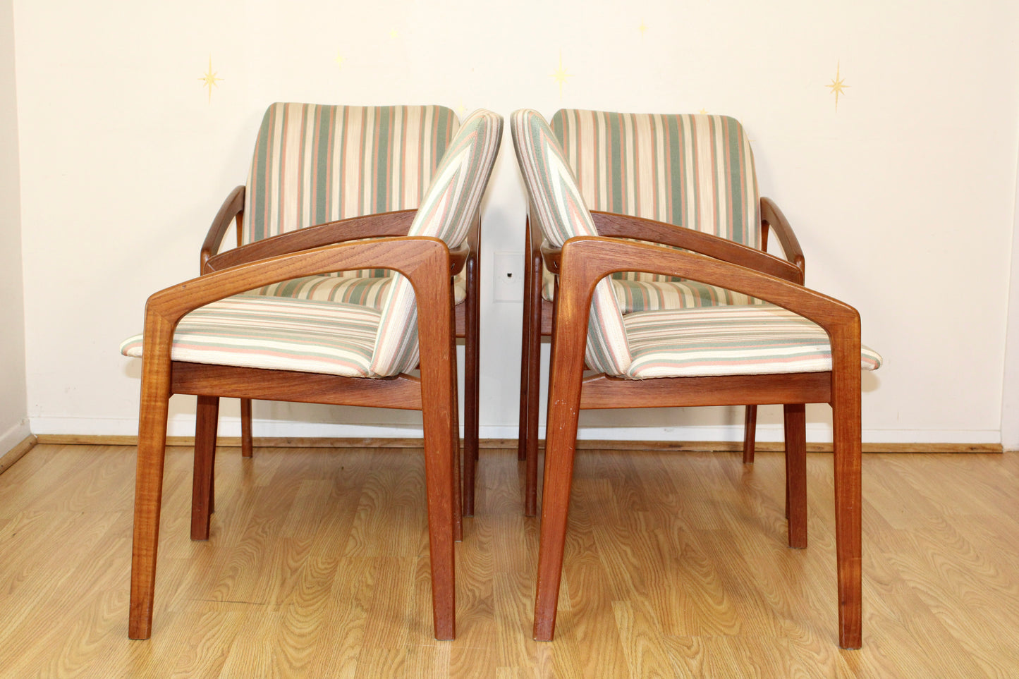 Henning Kjaernulf - Set of 4 Teak Dining Chairs