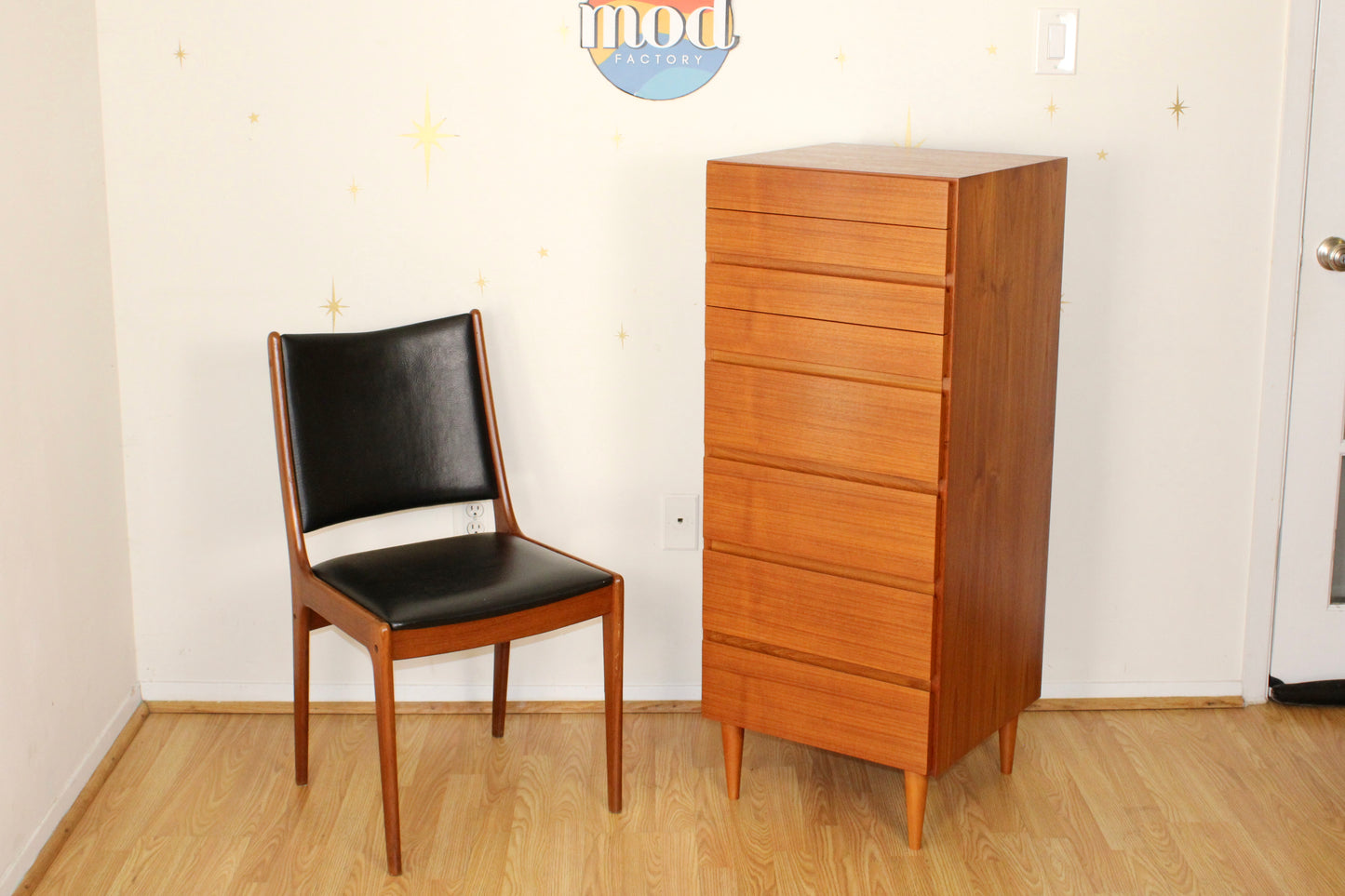 Arne W. Iversen - Danish Teak Compact Chest of Drawers