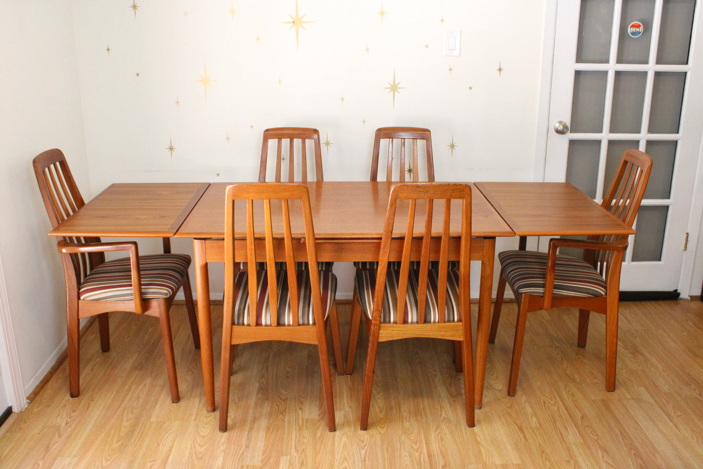 Set of 6 Scandinavian Teak Chairs by Benny Linden Design