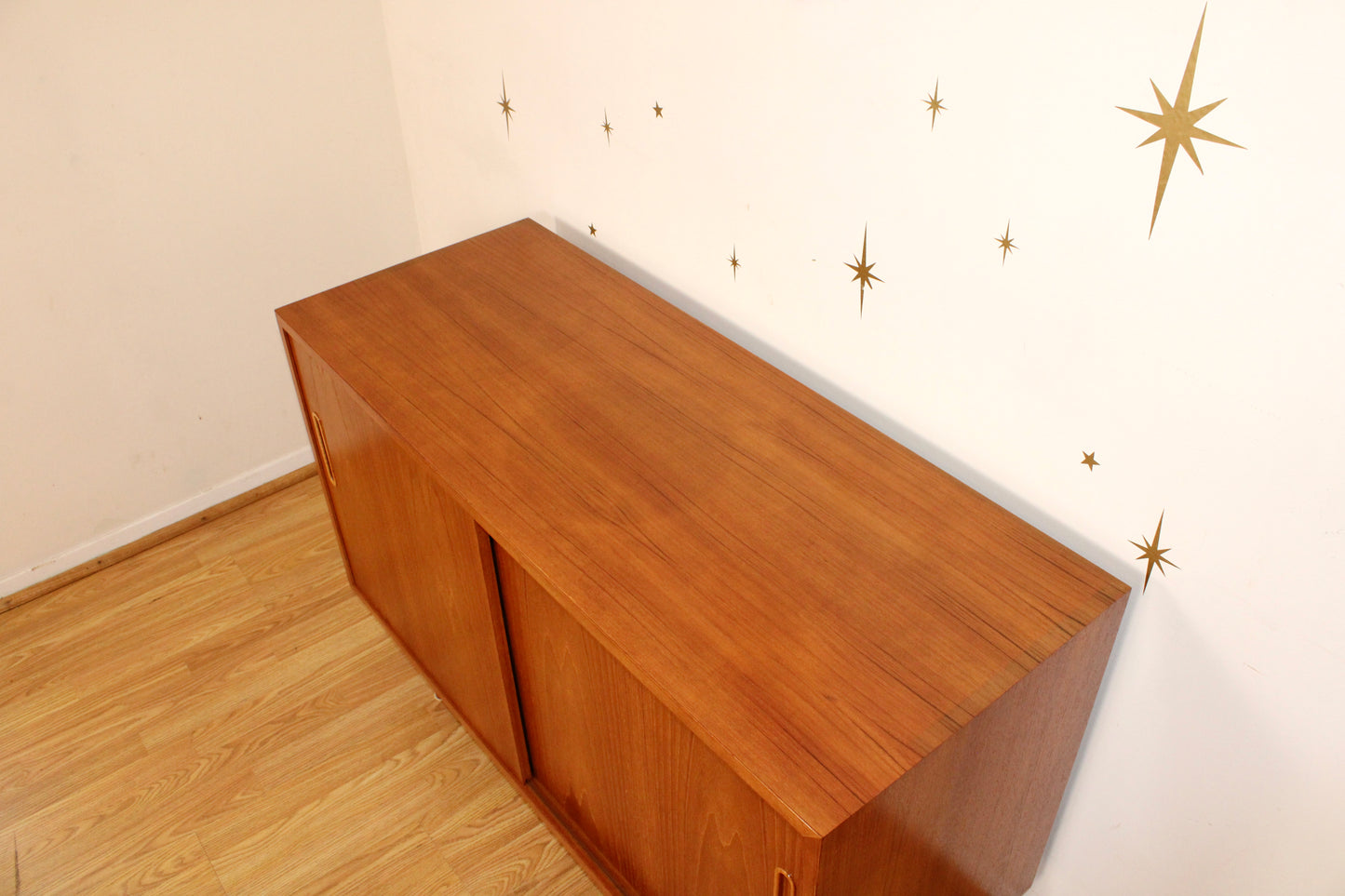 Carlo Jensen - Danish Teak Compact Sideboard (2)