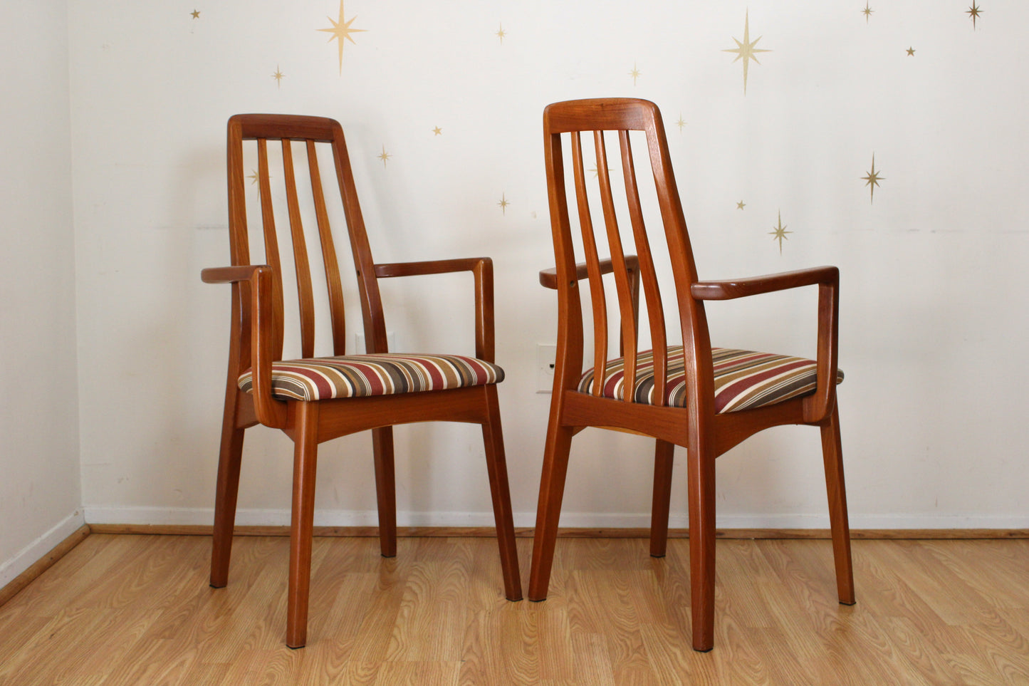 Set of 6 Scandinavian Teak Chairs by Benny Linden Design