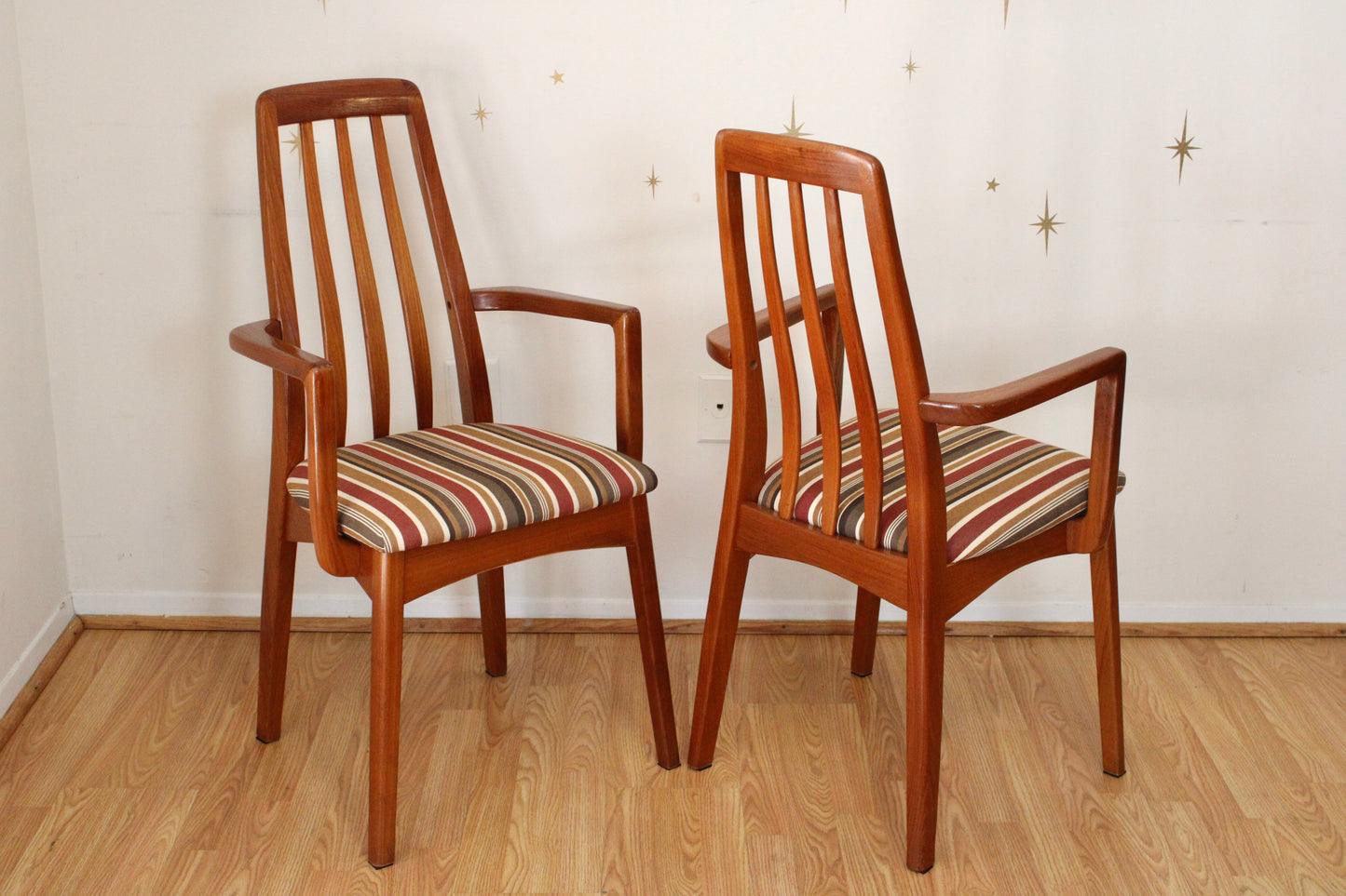 Set of 6 Scandinavian Teak Chairs by Benny Linden Design