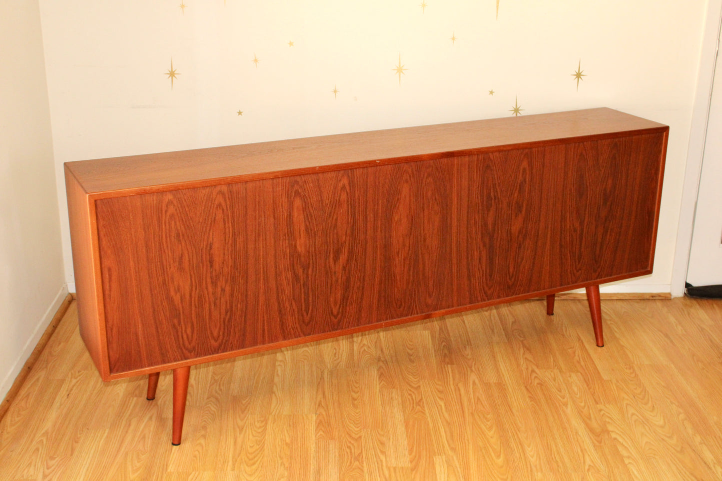 Danish Modern Teak Display Cabinet/Credenza