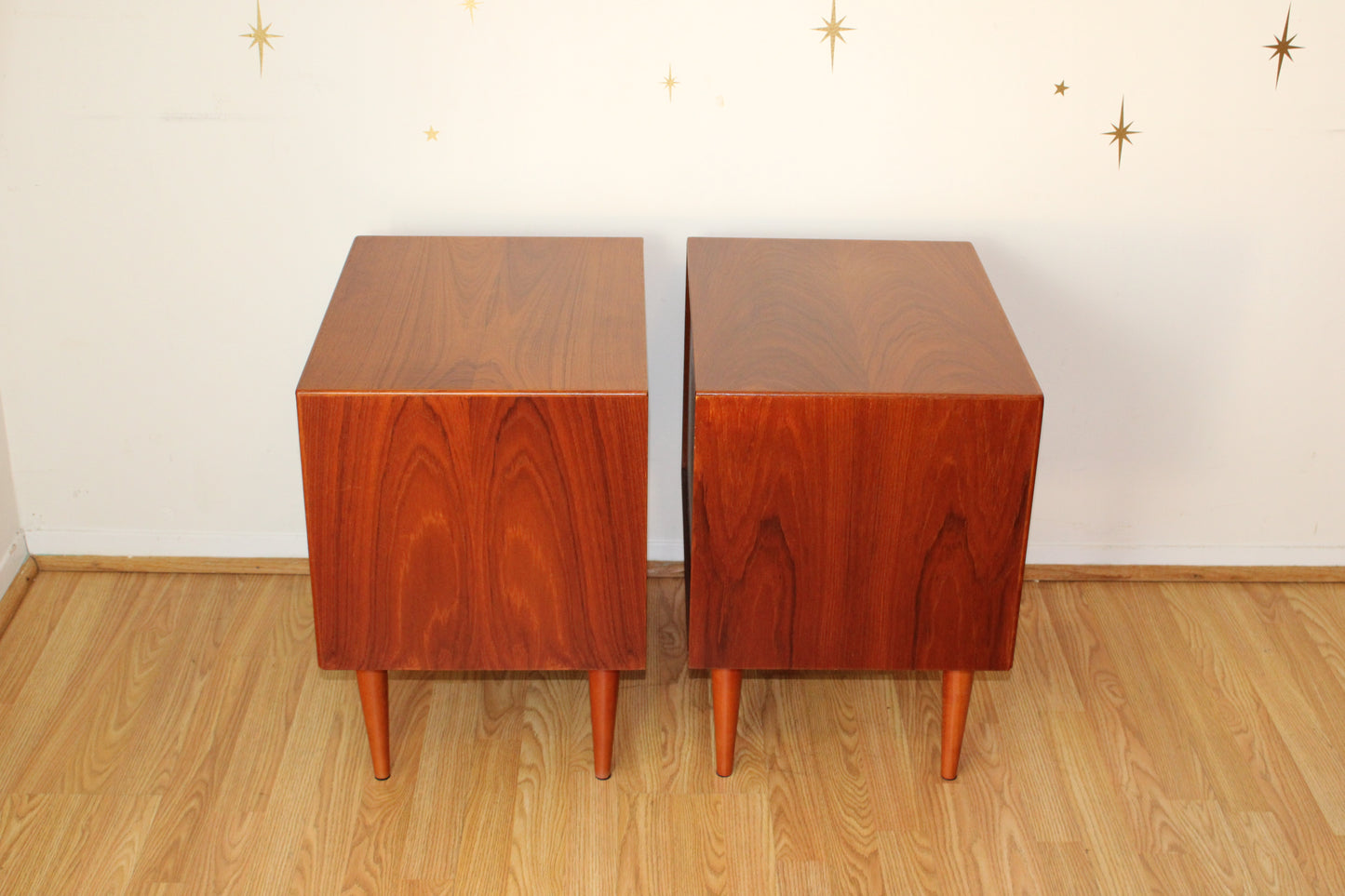 Pair of Westnofa Teak Nightstands