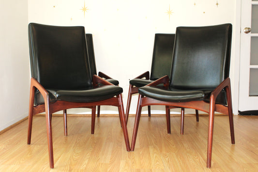 Danish Modern Teak Dining Chairs