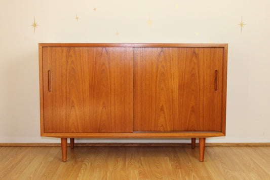 Danish Teak 42" Compact Sideboard