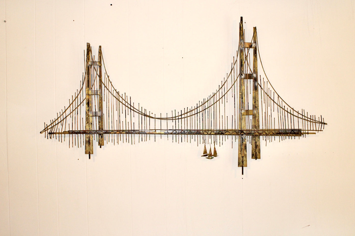 C. Jere Signed Golden Gate Bridge Wall Sculpture