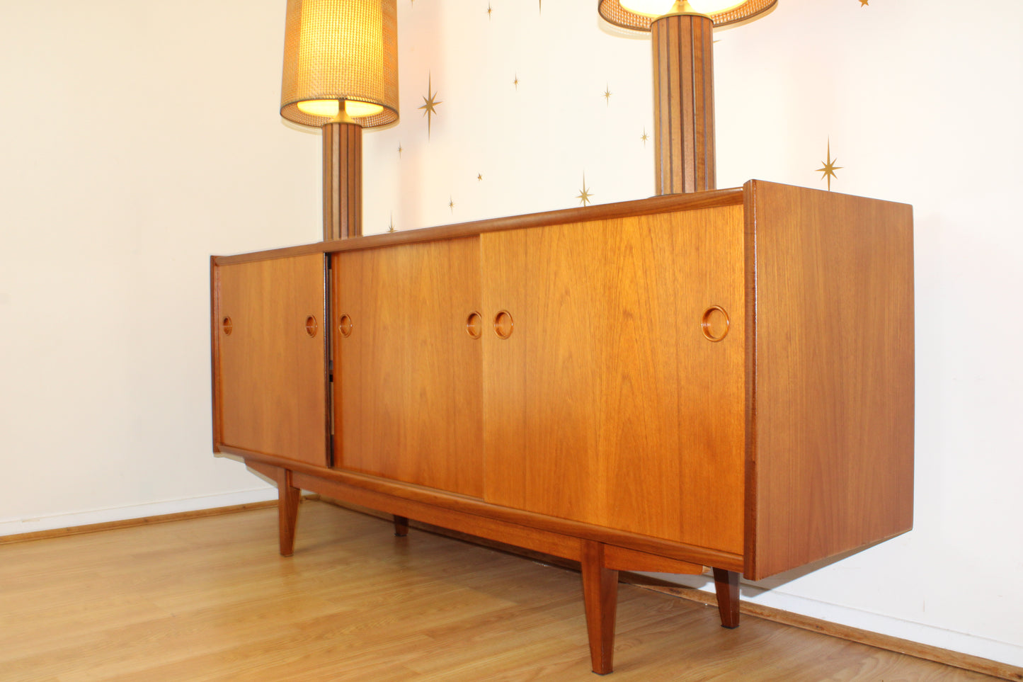 Vintage Norwegian Teak Sideboard/Credenza