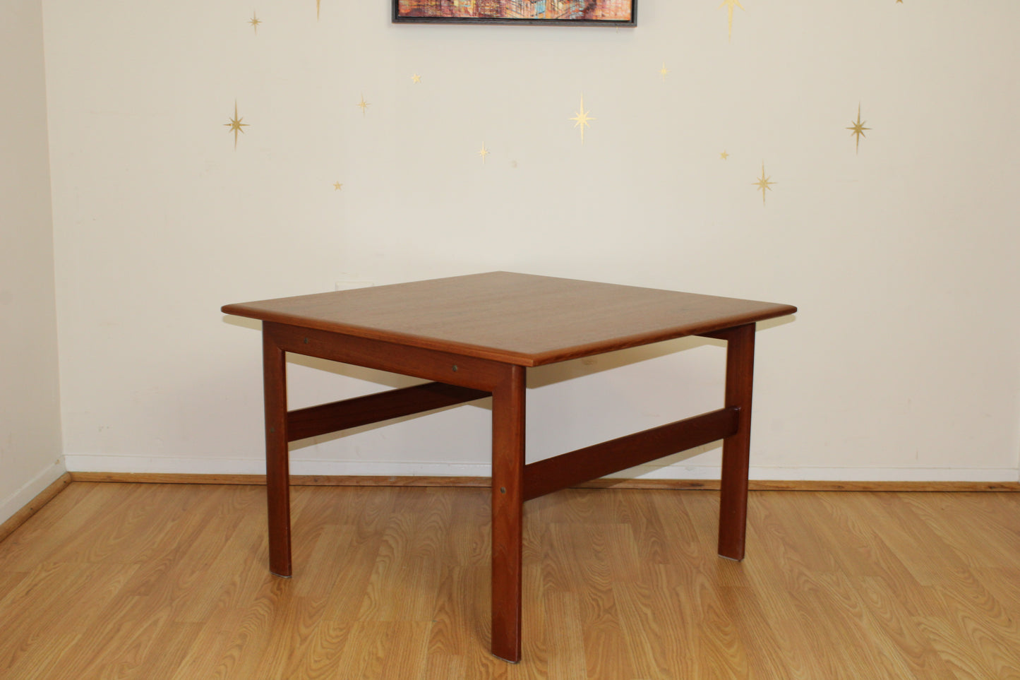 Danish Modern Teak Square Cocktail/Coffee Table