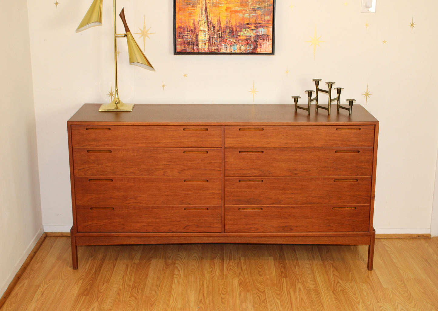 William Watting - Danish Modern Teak Double Dresser