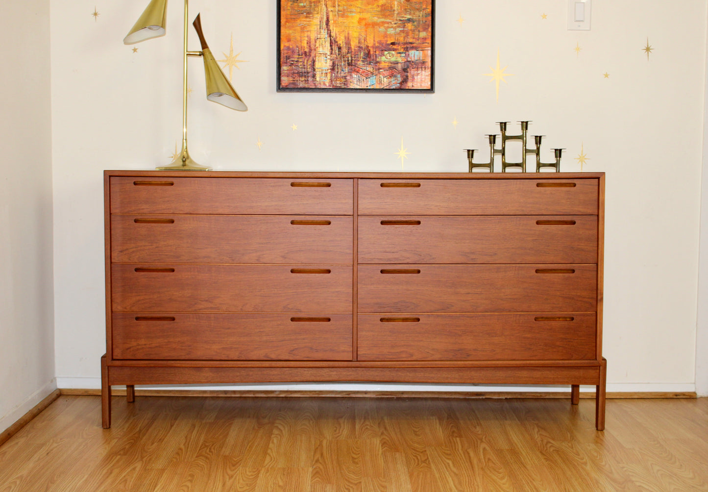 William Watting - Danish Modern Teak Double Dresser