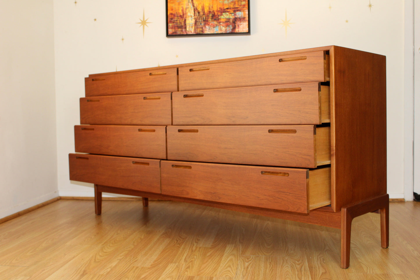 William Watting - Danish Modern Teak Double Dresser