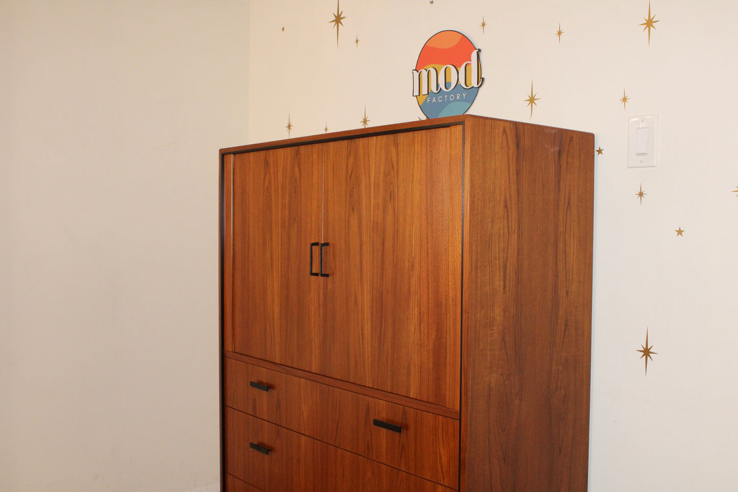 Danish Modern Teak XL Chest of Drawers by Falster