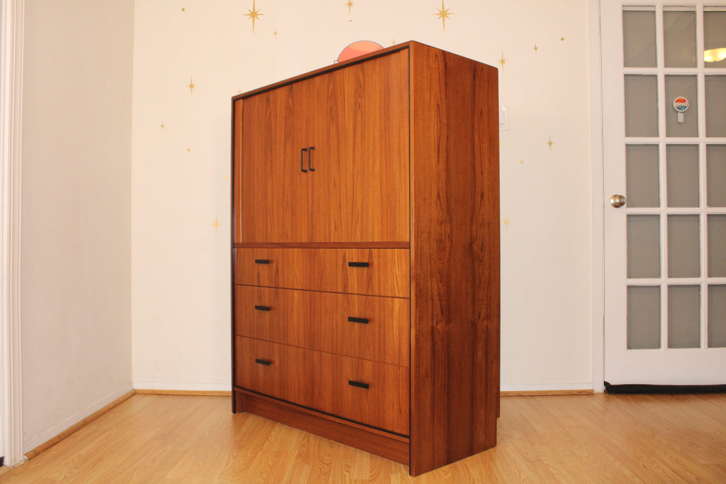 Danish Modern Teak XL Chest of Drawers by Falster
