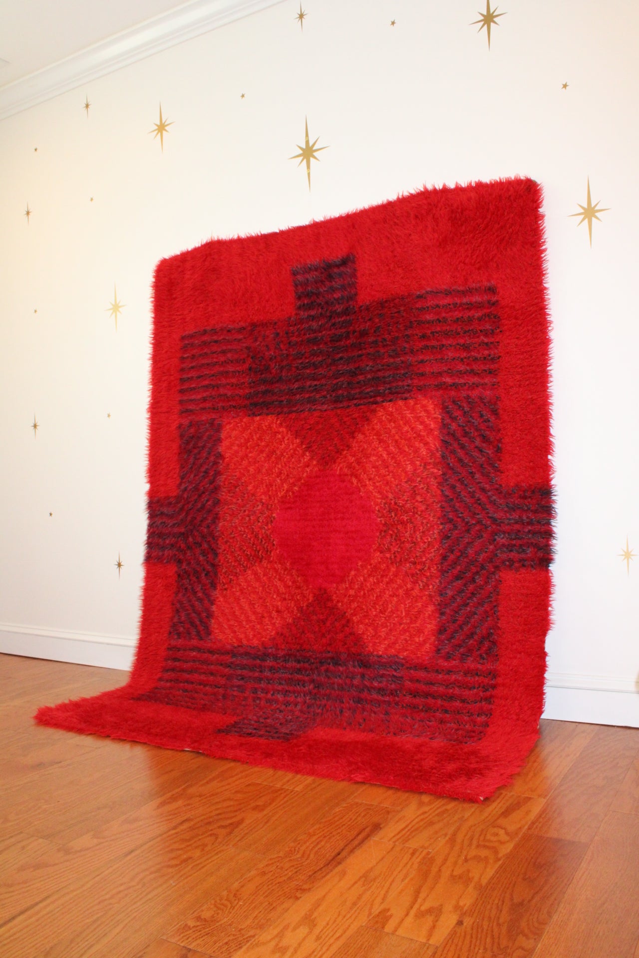 Vintage Red RYA Rug – Mod Factory DMV