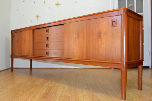 H.W. Klein for Bramin Mobler Teak Credenza/Sideboard