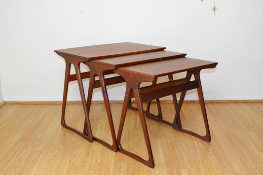 Danish Teak Nesting Tables