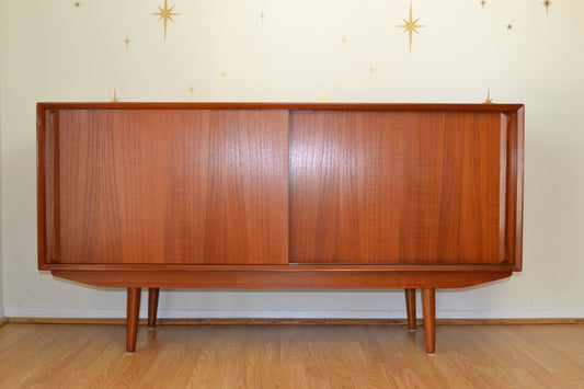 Danish Teak Petite Sideboard/Credenza