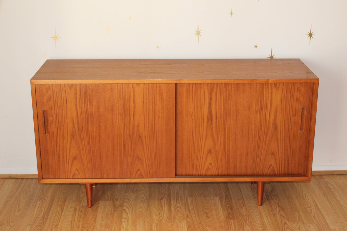 Compact Danish Teak Sideboard/Console by Hundevad