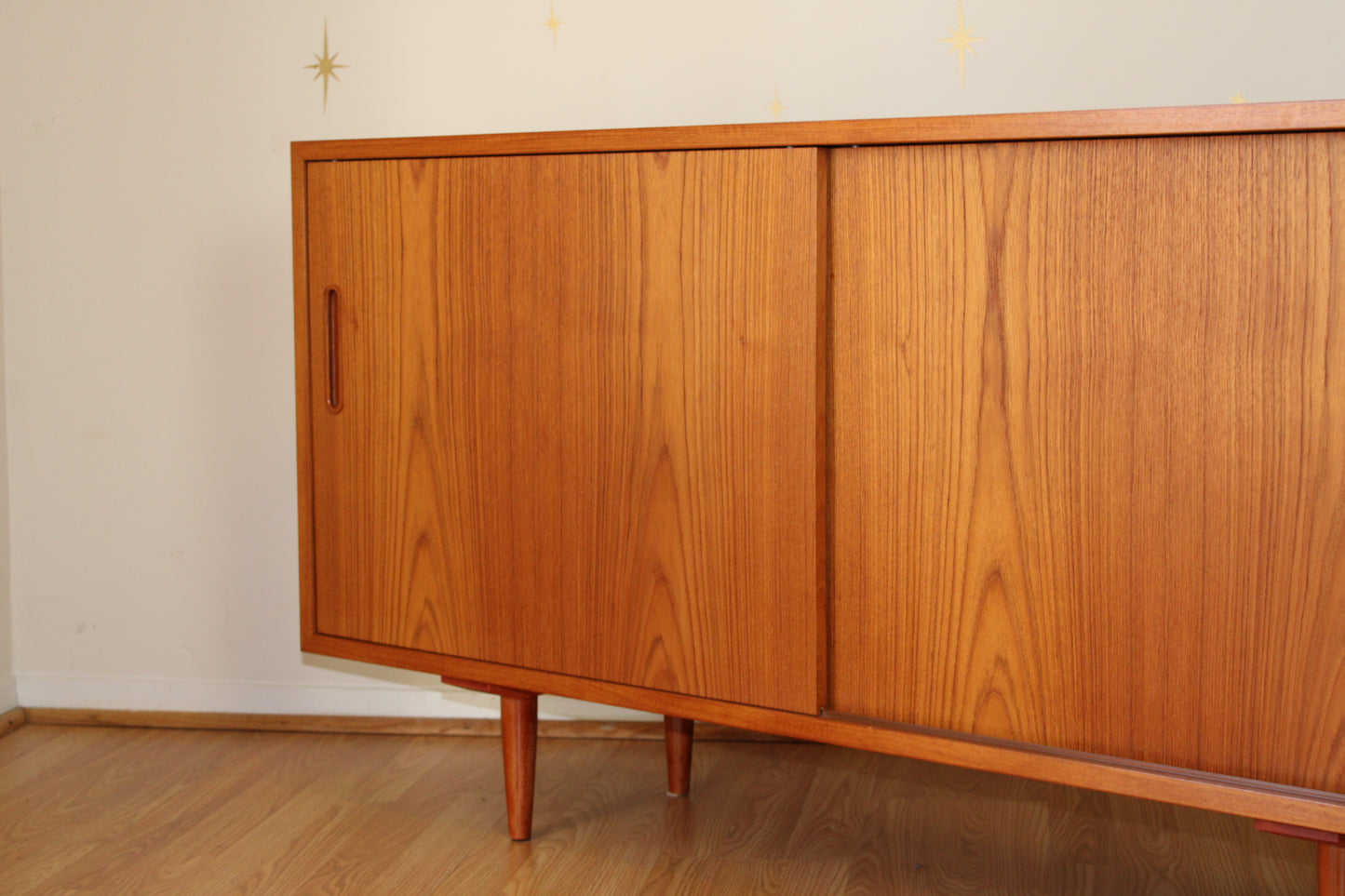 Compact Danish Teak Sideboard/Console by Hundevad