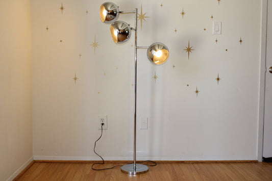 Vintage Koch & Lowy Orb Floor Lamp