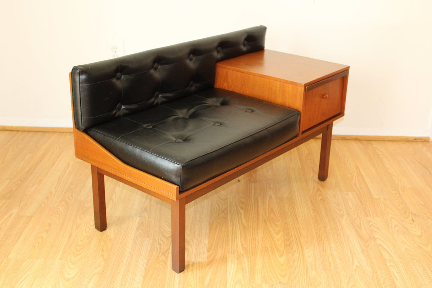 Vintage Teak Bench by Chippy, UK