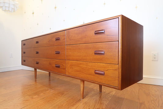 Teak Triple Dresser